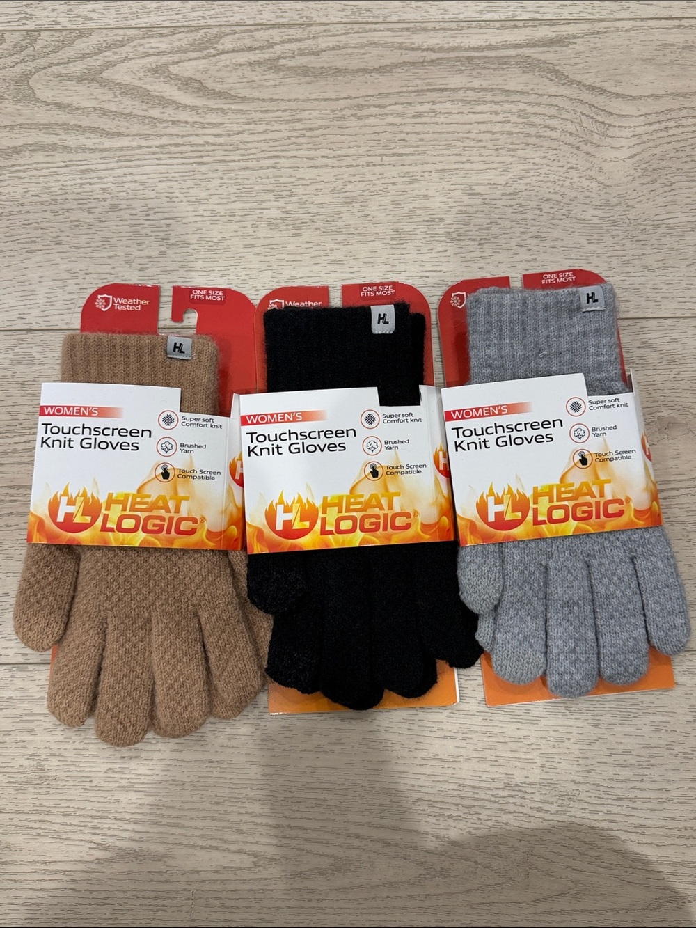 Touchscreen Knit Gloves